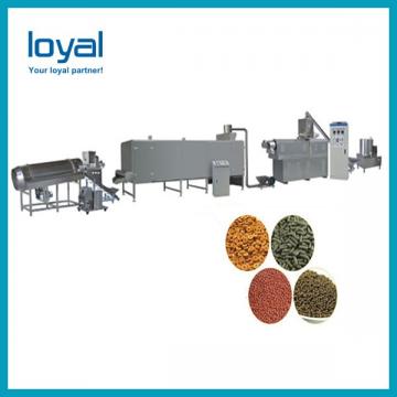 2T/H Granulator Fish Food Processing Line , 15KW Mixer Fish Feed Production Equipment