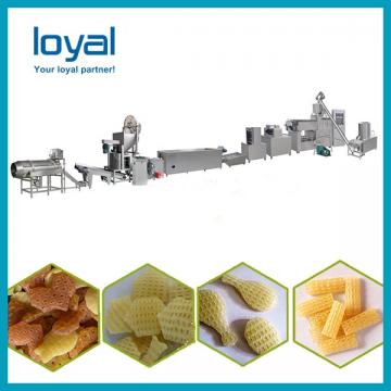 Automatic pellet / onion ring fried snacks production line with various shapes