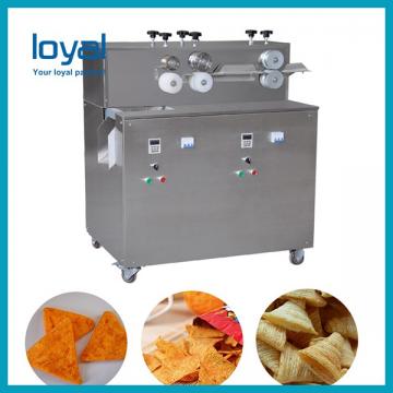 2019 new design and hot popular Fried Corn chips flour snacks pellet production line