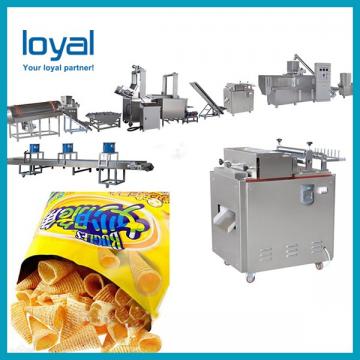 Automatic Stainless Steel Fried Pellet Chips Food Production Line Manufacturer with Great Population