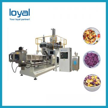 2019 new design and hot popular Fried Corn chips flour snacks pellet production line