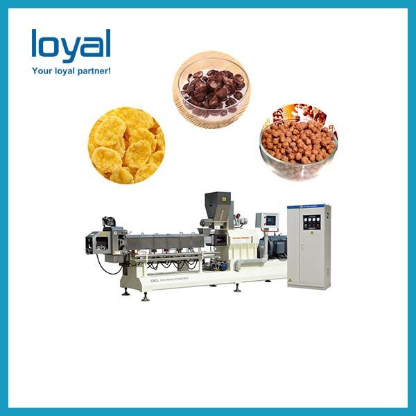 Fried Corn Tortilla Chips Snacks Making Machine Pellet Frying Production Line Nacho Snack Extruder